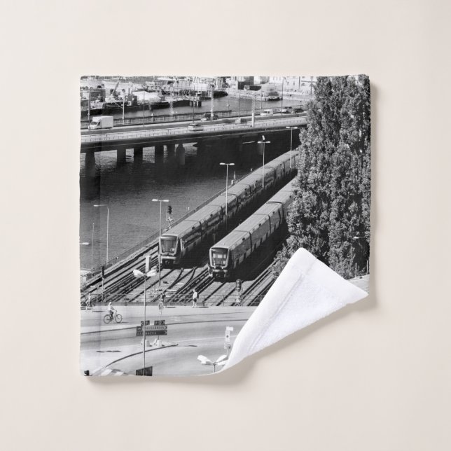 Stockholm slussen waschlappen (Waschlappen)
