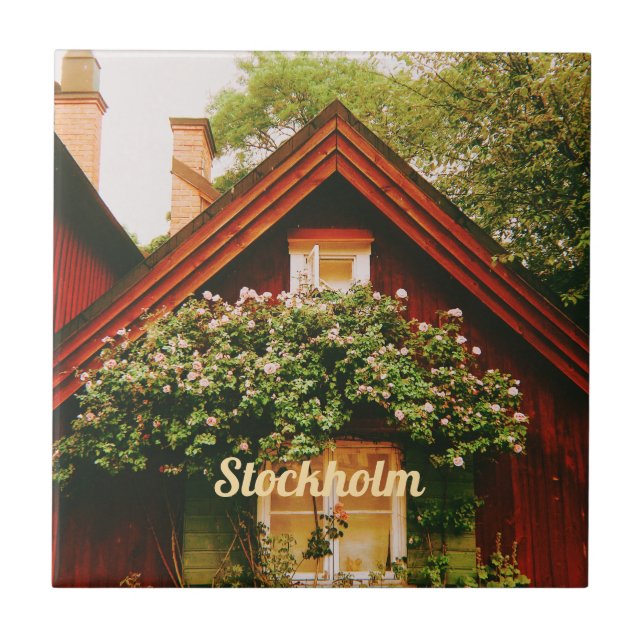 Stockholm, Södermalm, Schweden Fliese (Vorderseite)