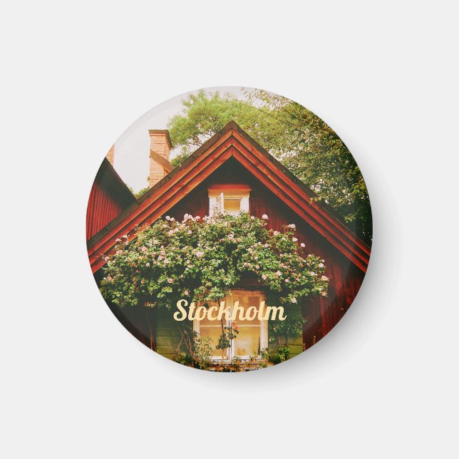 Stockholm, Södermalm, Schweden Magnet (Vorne)