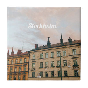 Stockholm Södermalm Stadtansicht Fliese