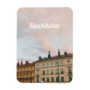 Stockholm Södermalm Stadtansicht Magnet