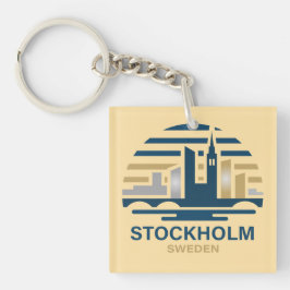 Stockholm Sweden Europe Schlüsselanhänger