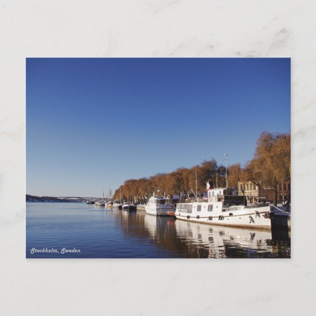 Stockholm, Sweden Postkarte (Vorderseite)