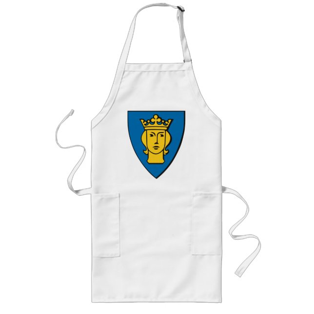 Stockholm-Wappen Schürze (Vorne)