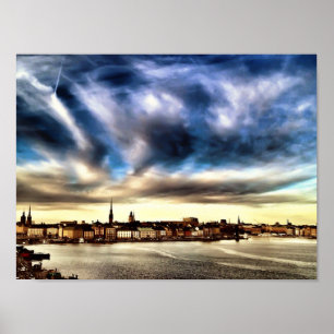 Stockholmer Altstadt Poster