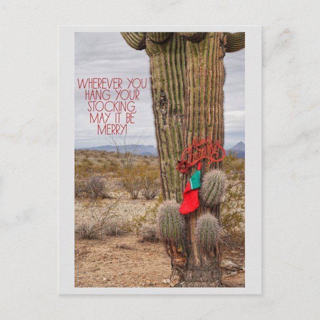 Stocking Postkarte (Vorderseite)