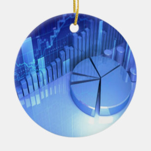 StockMarketChart Keramikornament