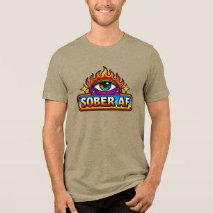 Stocknüchtern - Tri-Blend shirt