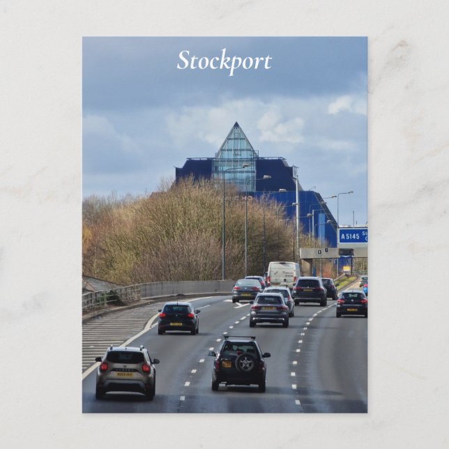 Stockport Postkarte (Vorderseite)