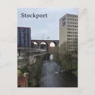 Stockport-Postkarte Postkarte