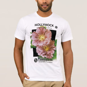 Stockrose Vintage-Samenpaket T-Shirt