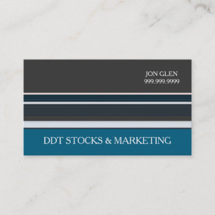 Stocks de Cartes de Visite Professionnelles Modern