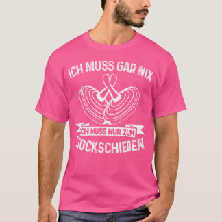 Stockschießen Eis Stockschießen T-Shirt
