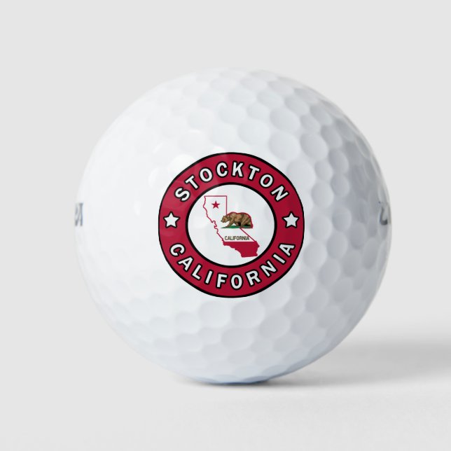 Stockton California Golfball (Vorderseite)