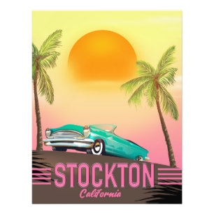 Stockton California USA Fotodruck