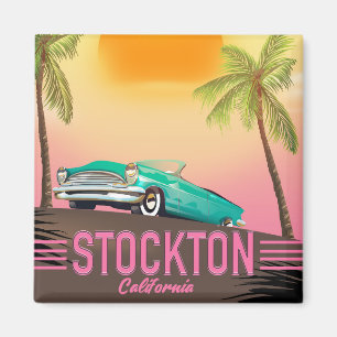 Stockton California USA Magnet