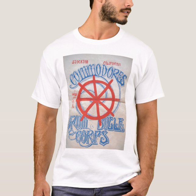 Stockton Flottenadmiral-T-Shirt T-Shirt (Vorderseite)
