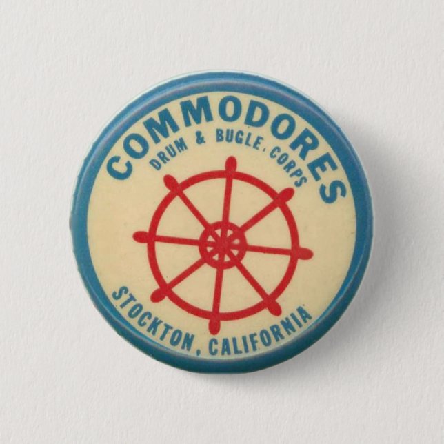 Stockton Flottenadmiral-Trommel-und Button (Vorderseite)