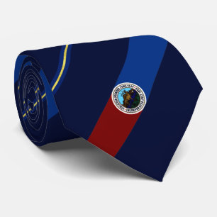 Stockton (Kalifornien) Stadtflagge Neck Tie Krawatte