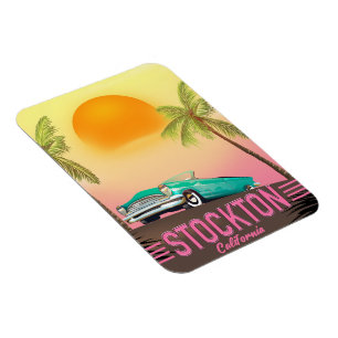 Stockton Kalifornien USA Magnet