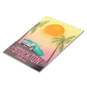 Stockton Kalifornien USA Notizblock