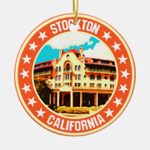 Stockton Keramik Ornament