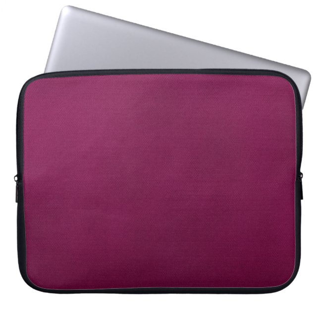 Stoff aus Samt Laptopschutzhülle (Vorderseite)