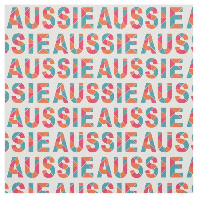 Stoff "Aussie" (Muster)
