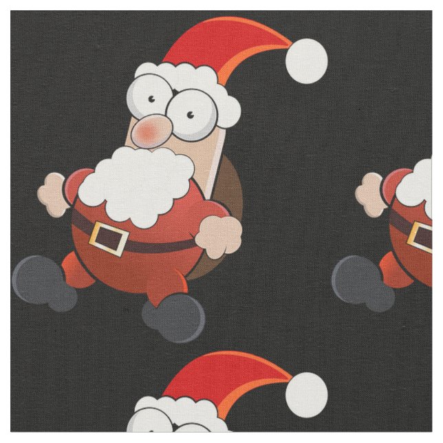 Stoff des Weihnachtsmanns! (Nahaufnahme)