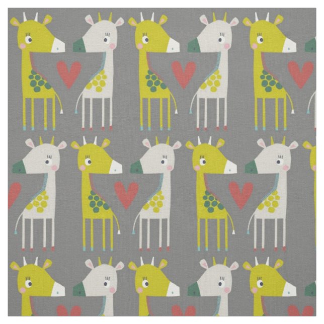 Stoff - Es ist Liebe (Muster)