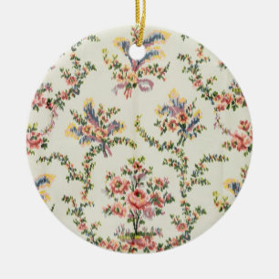 Stoff gesponnen für Königin Marie Antoinette bei Keramik Ornament