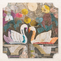 Stoff-Schwan-Unterlage