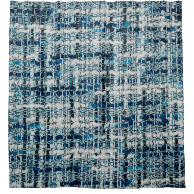 Stoff-Textur Duschvorhang (Vorderseite)