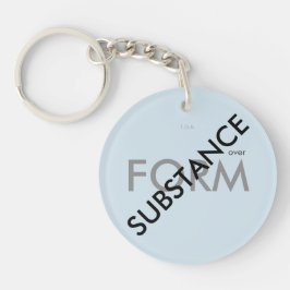 "Stoff über Form" Schlüsselanhänger