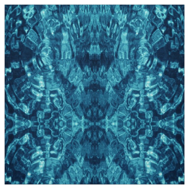 Stoffe aus blauem Abstraktem Foto (Muster)