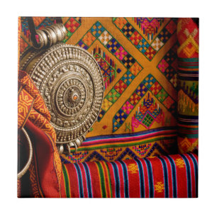 Stoffe, Bhutan Fliese