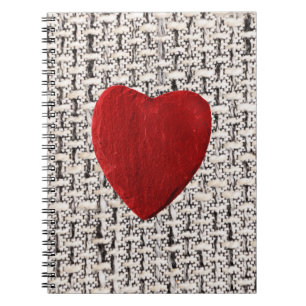 Stoffhintergrund Notizblock