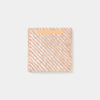 Stoffmuster Stil Post-it Klebezettel