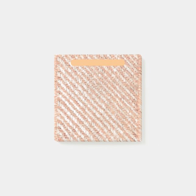 Stoffmuster Stil   Post-it Klebezettel (Vorderseite)