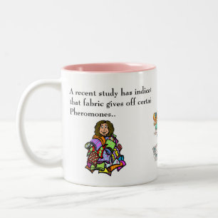 "Stoffpheromone" Zweifarbige Tasse