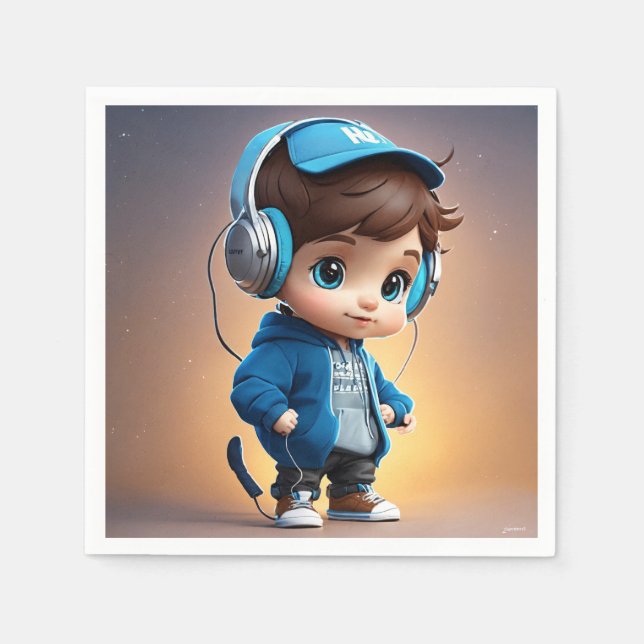 Stoffservietten Serviette (Vorderseite)