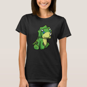 Stofftier Triceratops Dinosaurier Dino Kinder T-Shirt