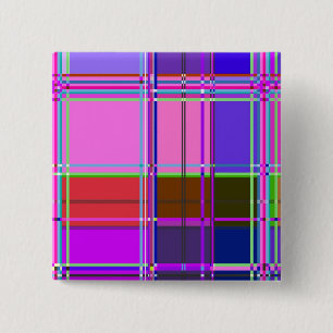 Stofftuchfarben Quadrate Button