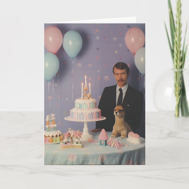 Stoic Celebration Geburtstagskarte Karte (Vorderseite)