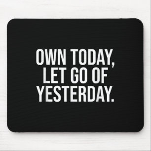 Stoic Mindset Zitat für Motivation und Inspiration Mousepad