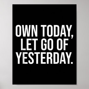 Stoic Mindset Zitat für Motivation und Inspiration Poster
