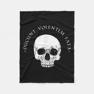 Stoic Philosophy Du Volentem Fata Skull Stoicism Q Fleecedecke