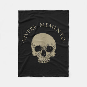 Stoic Philosophy Vivere Memento Skull Stoicism Quo Fleecedecke