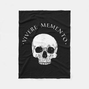 Stoic Philosophy Vivere Memento Skull Stoicism Quo Fleecedecke