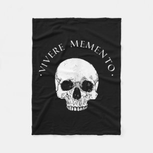 Stoic Philosophy Vivere Memento Skull Stoicism Quo Fleecedecke